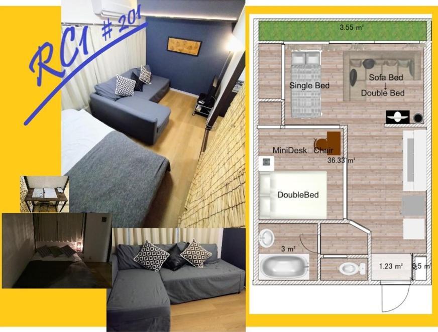 板橋 Rcアネックス Rc201 Apartment โตเกียว ภายนอก รูปภาพ